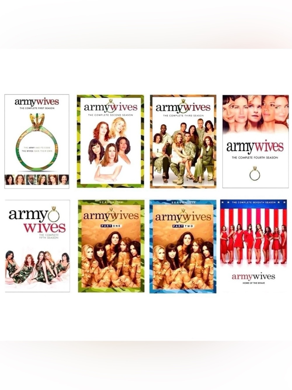 Army Wives: The Complete Series (DVD, 2013, 30-Disc Set)